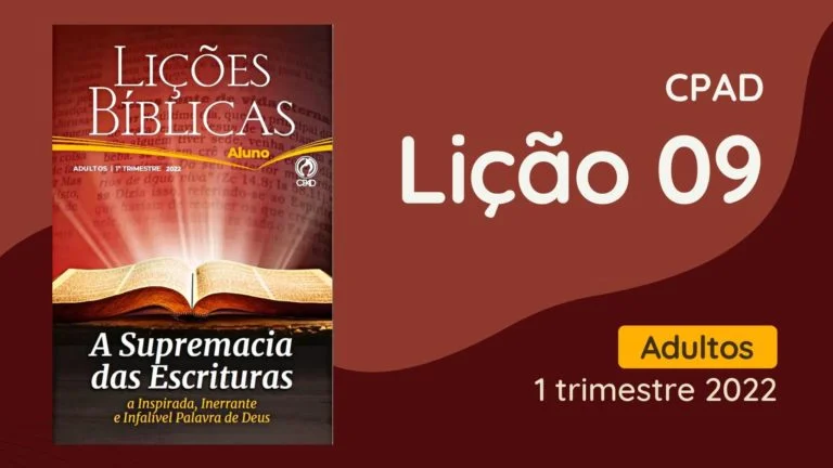 revista cpad adultos 1 trimestre 2022 licao 9 EBD Hoje - Escola Dominical Lição 09: As Histórias e as Poesias falam ao Coração - CPAD Adultos revista cpad adultos 1 trimestre 2022 lição 9