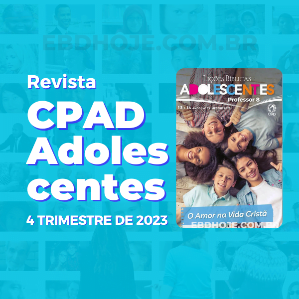 Lição 1- De escravo a povo livre | 4° Trimestre de 2023 | EBD ADOLESCENTES