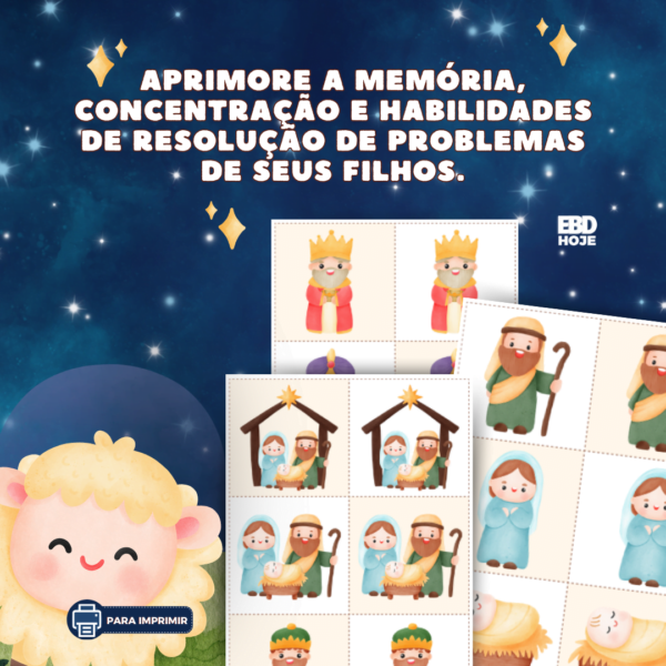 CAPA NASCIMENTO (2) Jogo da memória: O nascimento de Jesus