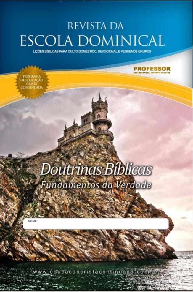 Imagem do WhatsApp de 2023 06 27 as 09.29.50 EBD Hoje - Escola Dominical Programa de educação cristã continuada | EBD | Revista PECC Revista EBD PECC (Programa de Educação Cristã Continuada) - 3° TRIMESTRE DE 2023