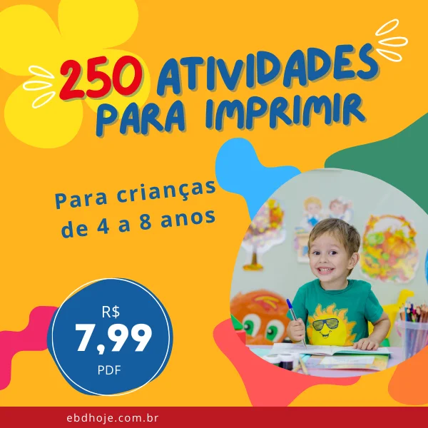 atividades para imprimir infantil EBD Hoje - Escola Dominical ATIVIDADES BÍBLICAS INFANTIL PARA PINTAR: IDEIAS PERFEITAS PARA CRIANÇAS! 250 atividades bíblicas para pintar na EBD, EBD infatil, escola dominical para crianças, desenhos bíblicos para pintar, desenhos da bíblia para colorir,
