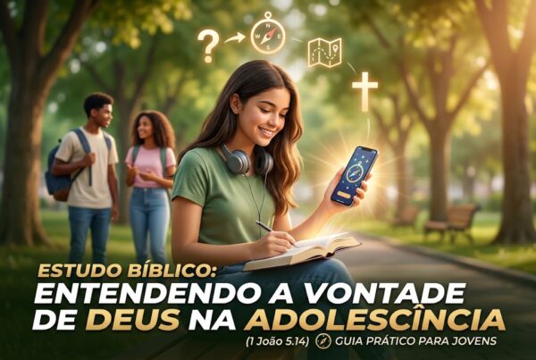 Estudo biblico entendendo a Vontade de Deus na Adolescencia EBD Hoje - Escola Dominical Estudo Bíblico: Entendendo a Vontade de Deus na Adolescência (1 João 5.14) Estudo biblico entendendo a Vontade de Deus na Adolescencia EBD Hoje - Escola Dominical Estudo Bíblico: Entendendo a Vontade de Deus na Adolescência (1 João 5.14) Estudo bíblico prático para adolescentes baseado em 1 João 5.14. Descubra como ajudar os jovens a discernirem a vontade de Deus nas escolhas diárias. Baixe o PDF grátis!