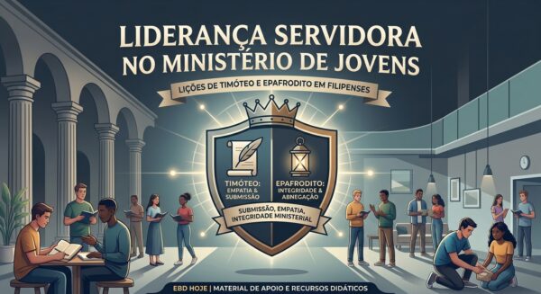 estudo biblico EBD Hoje - Escola Dominical Guia Metodológico: Trabalho em Equipe e Cooperação Bíblica no Ministério de Jovens Trabalho em Equipe na Igreja Evangélica, trabalho em equipe ebd, dinâmica para jovens ebd, cooperação bíblica, epafrodito na bíblia, planejamento de aula ebd, metodologias ativas escola dominical, comunhão entre jovens cristãos, engajamento na escola dominical, liderança e serviço cristão, guia metodológico ebd